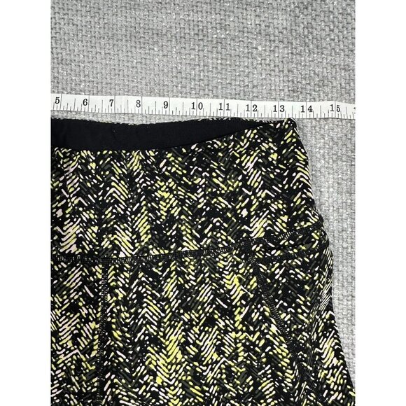 Sweaty Betty Leggings Womens Medium Black Herringbone The Power‎ 7/8 Pockets - Picture 7 of 12